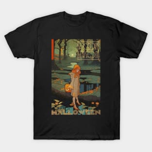 Halloween Spooky Season Lost Little Girl T-Shirt